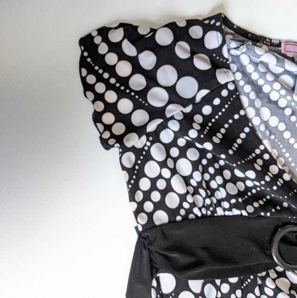 Vintage y2k Dressy tunic top - Picture 6 of 6